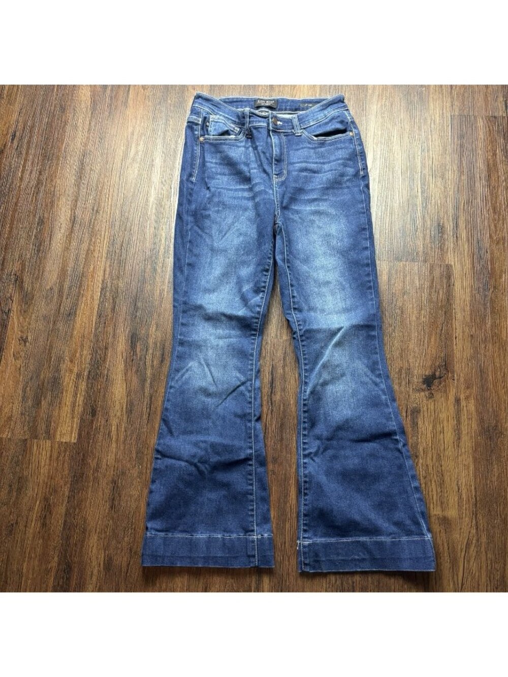 Judy Blue Wide Leg Flar Jeans Dark Wash Women’s Size 9/29